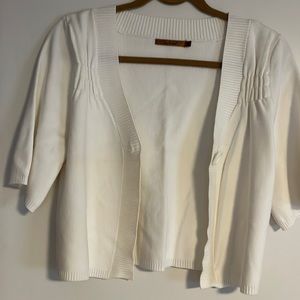 Sweater jacket short sleeve Size N